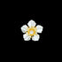 Pure Silver Golden Silver Flowers 6g